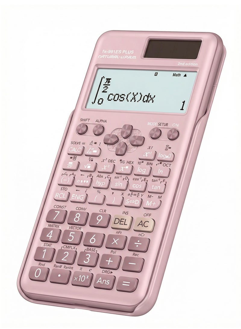 ULHYC Backlit Eye-Protection Large-Screen Graphing Calculator: Featuring Fundamental Calculations, Complex Numbers, Matrices, Vectors, Equation Solving, Calculus and More, With Textbook-Standard Display Mode | Suitable for Examinations, STEM Subjects and Advanced Mathematics Studies, Ideal for Students - Image 2